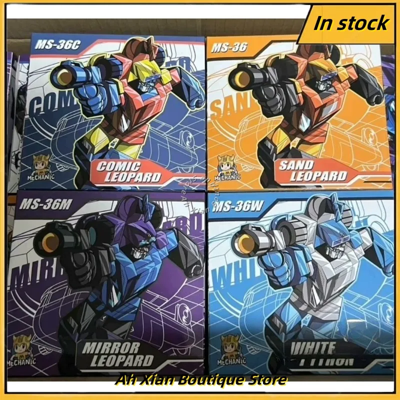 

Brand New Spot Mechanic & Dr. Wu Cooperation with Small Proportion Transformed Toys MS36Sandstorm Three-changed Warrior in Stock