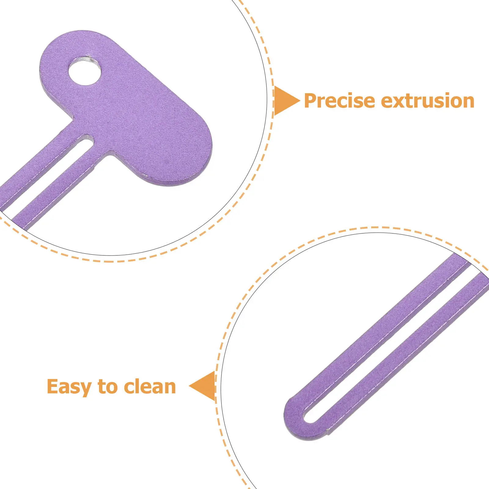 30Pcs Metal Toothpaste Roller Squeezer Tube Tool Bathroom Tube Key Manual Paste Dispenser for Cosmetics Facial Care