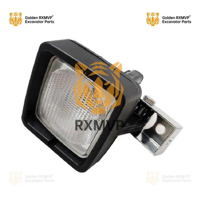 For Xcmg Vol-vo Sdlg Doosan Hyundai 60/150/200/300 Excavator Headlight Toolbox Light Top Light Excavator Accessories