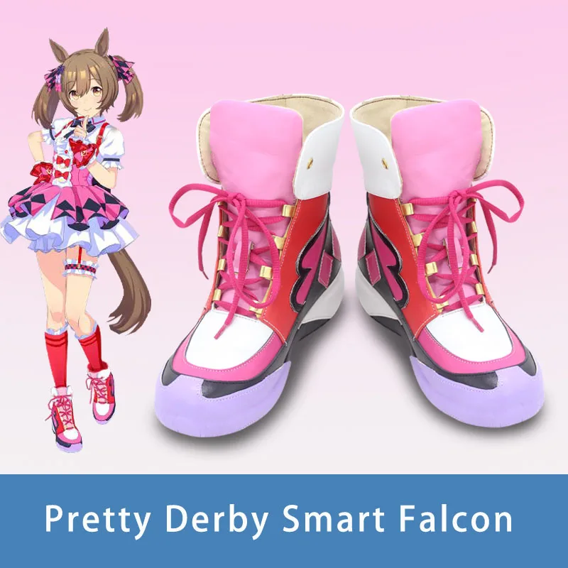 

Обувь для косплея Game Pretty Derby Smart Falcon, ботинки Falcon на песке для Хэллоуина, вечеринки для взрослых, женщин и мужчин