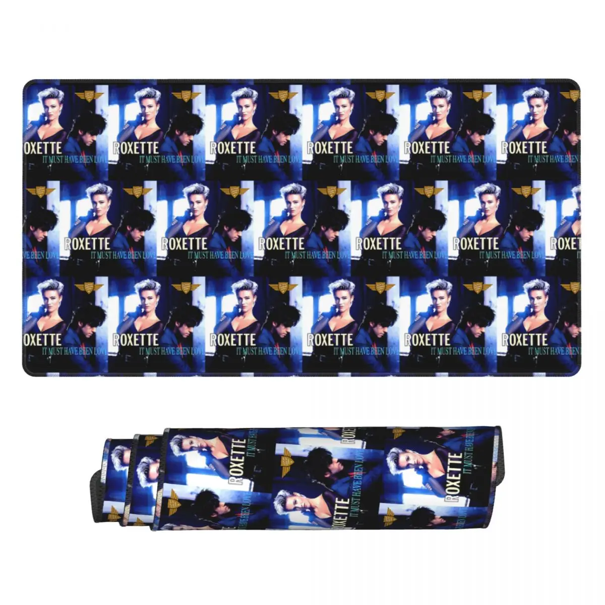 

Большой коврик для мыши Music Roxette Band The Comingson World Tour Poly Co Gamer, коврики для ПК и ноутбуков, коврик для клавиатуры, аксессуары, настольный коврик