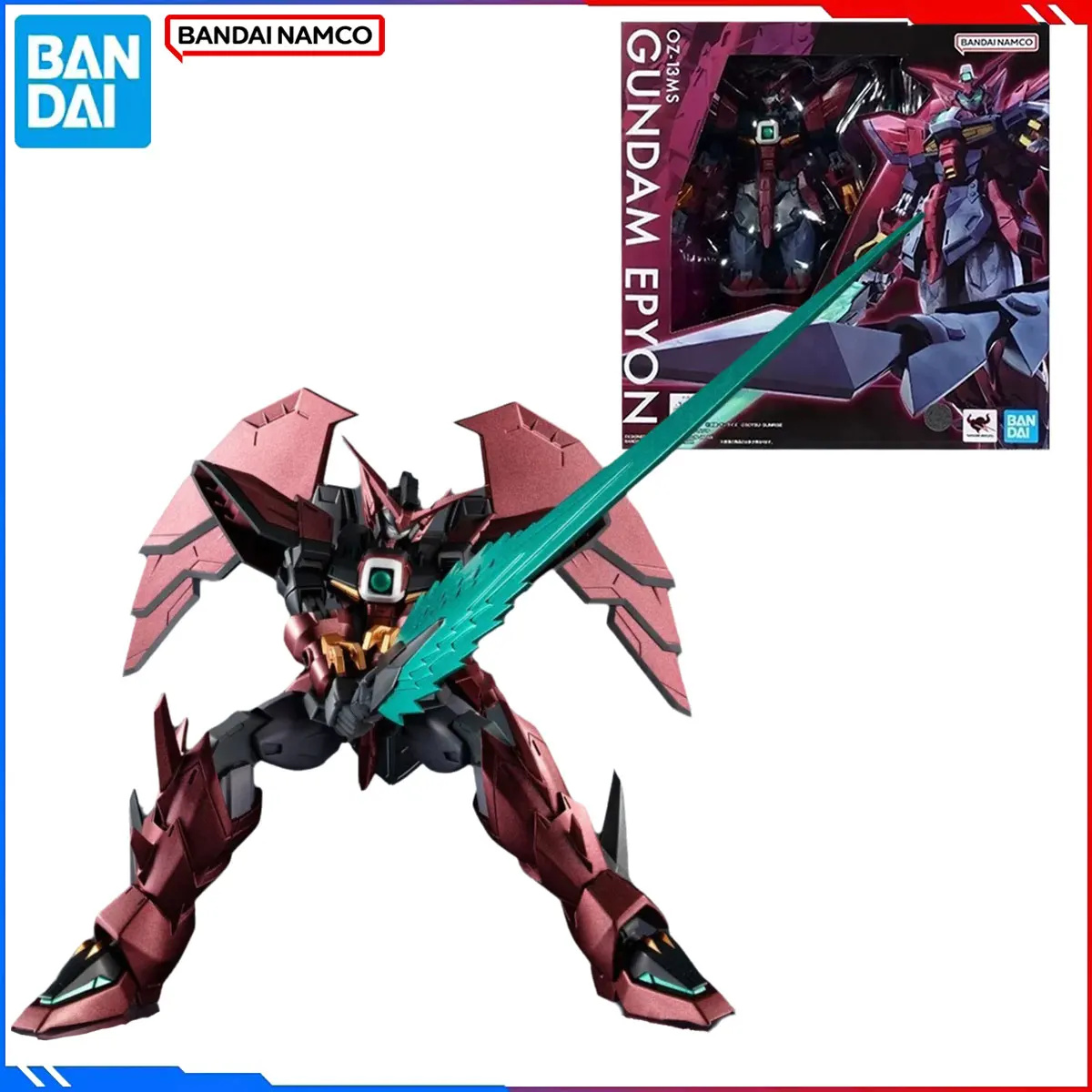 

Genuine Bandai Original Gundam Figure Model Kits GU 1/144 Anime Figures Universe OZ-13MS Gundam Epyon Action Model Toys Gift