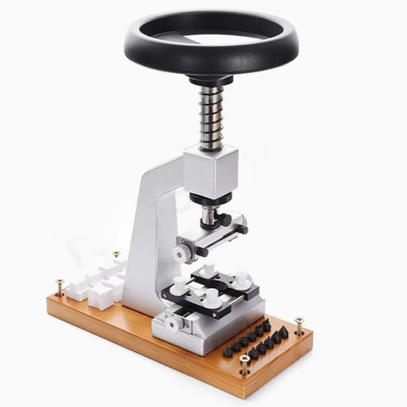 

Watch repair tool 5700 rotary bottom locking machine, export model, new design, extra large open ruler