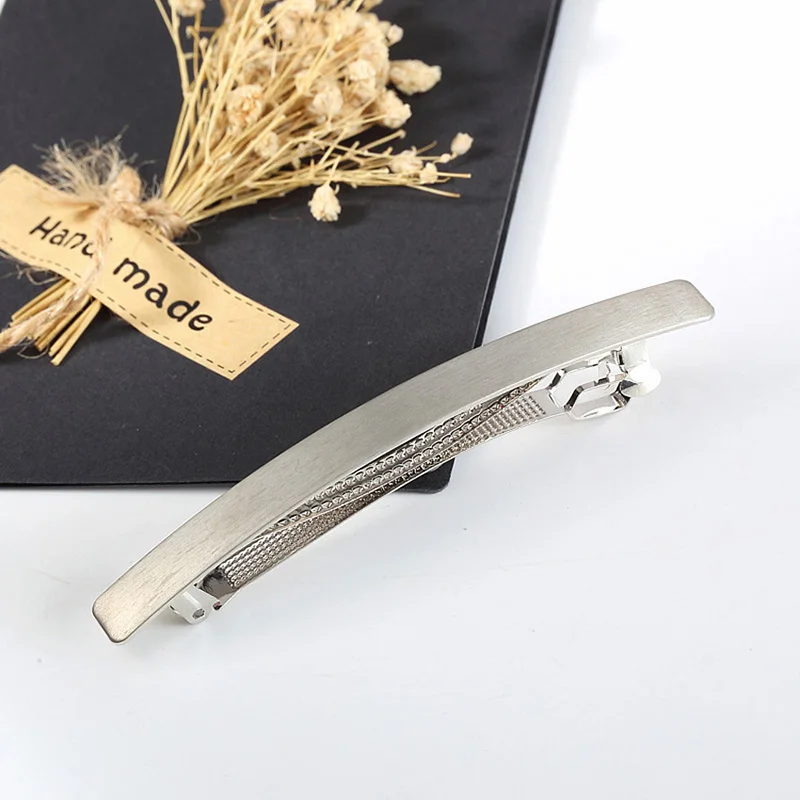 Grampos de cabelo longo grampos de cabelo longo feminino grampos de cabelo pinos chapeamento meninas hairgrip acessórios para o cabelo ouro prata