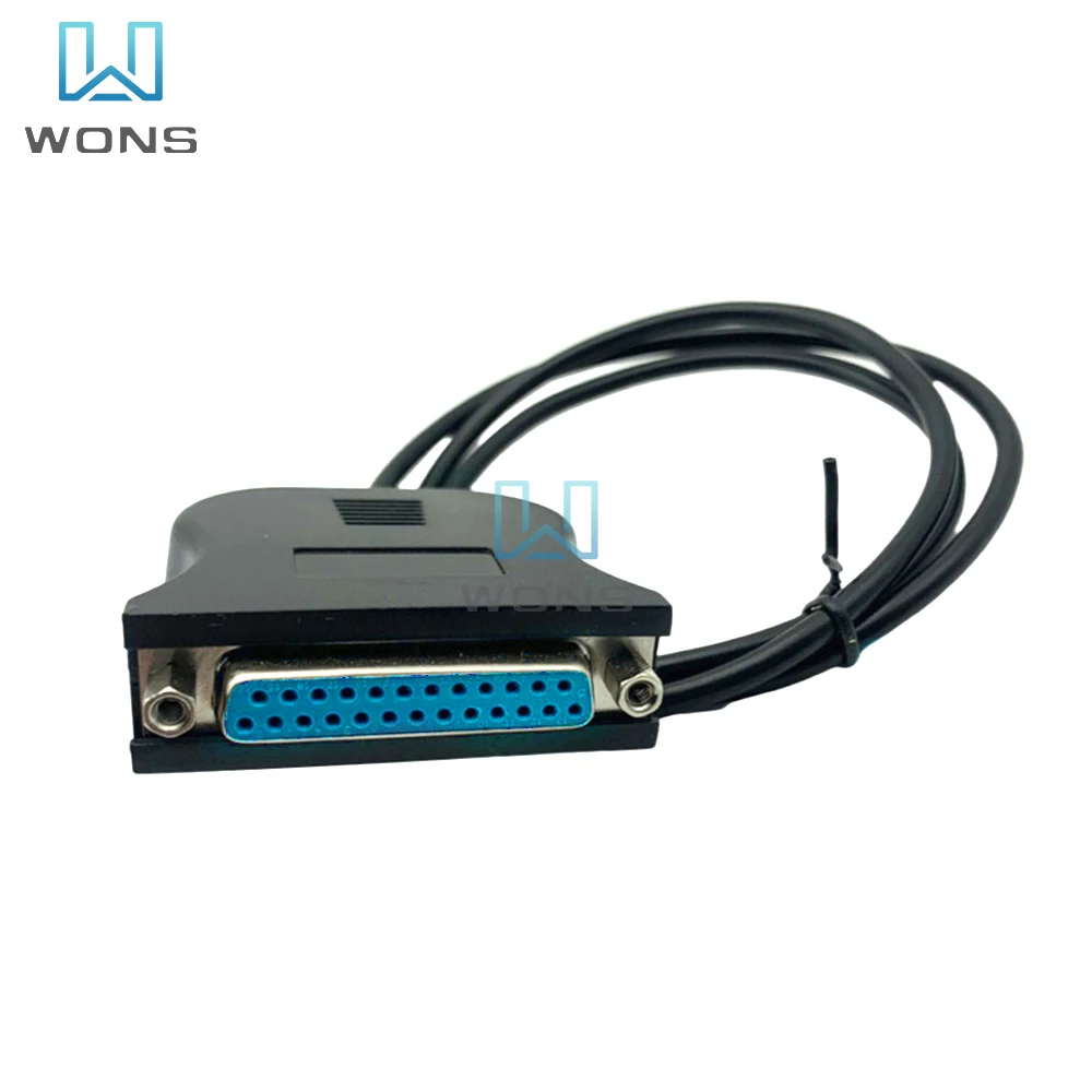 USB to 25 Pinhole Parallel Port Cable Converter DB25 Interface Style Parallel Port Printer Data Cable Connection Cable Adapter