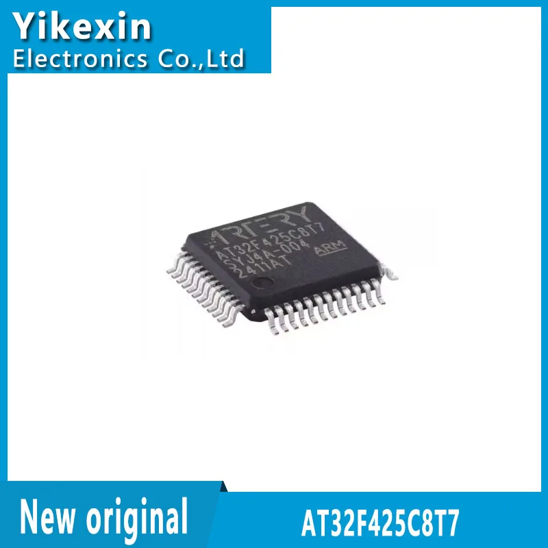 Original genuine AT32F425C8T7 LQFP-48 ARM Cortex-M4 32-bit microcontroller MCU