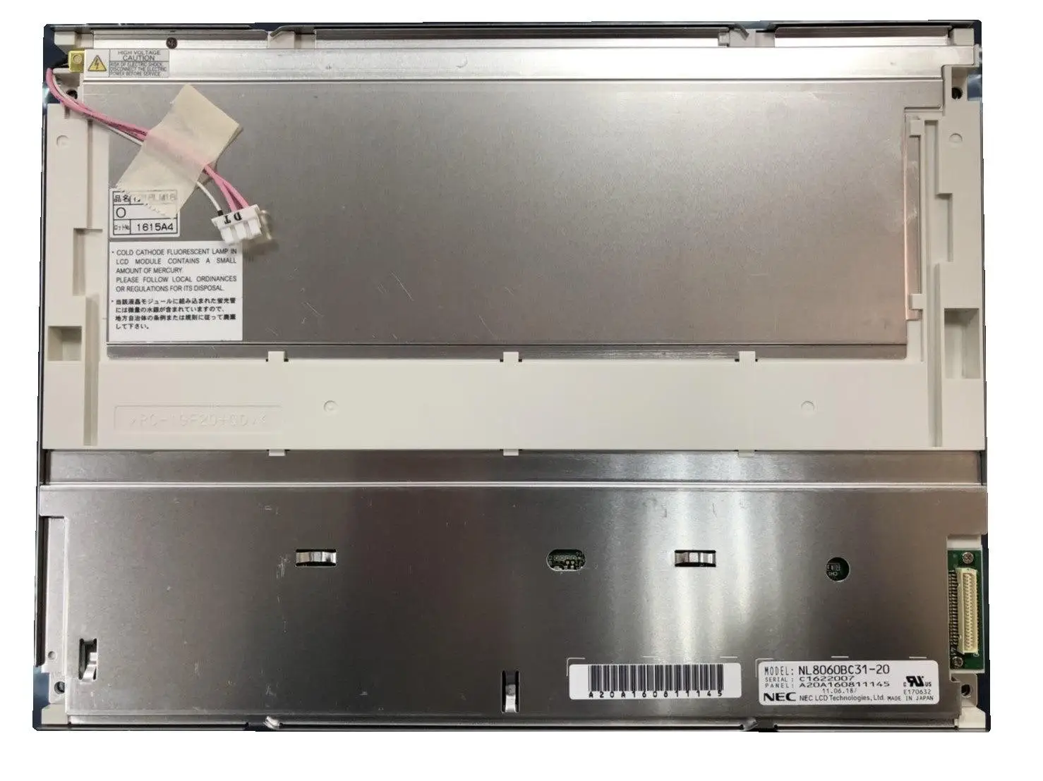 NL8060BC31-20 LCD Screen Display Panel