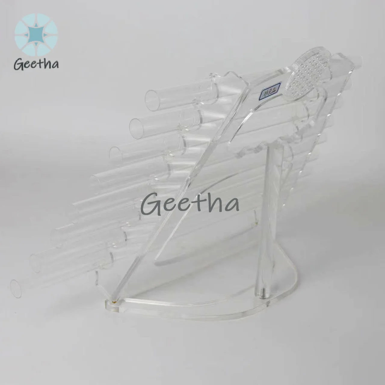 Crystal Soul Quartz Crystal Harp 8 Notes with Stand 432hz