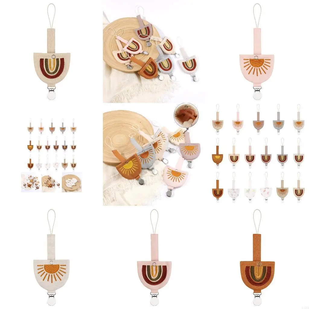 

Портативная сумка для хранения детской соски 2 в 1, зажим для соски для новорожденных, цепочка, незаменимый аксессуар для для