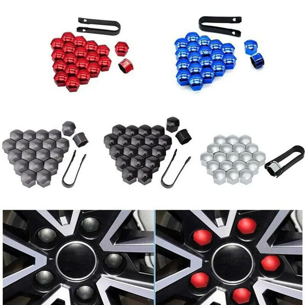 Removal Tool Wheel Nut Bolt Cap Wheel Nut Cap Bolt Rims Plastic Black Grey Electroplated Red Car Hub Screw Cover
