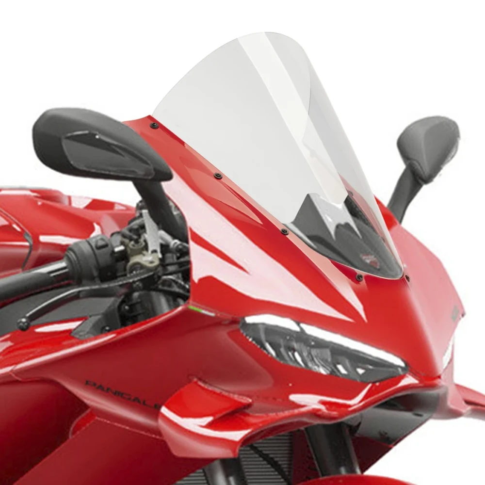 Für Ducati Panigale V4 V4S V4R2025, Motorrad-Windschutzscheibe, Windschutzscheibe, Displayschutzfolie, Verkleidungsabweiser, Höhe, Windabweiser – Detail 5