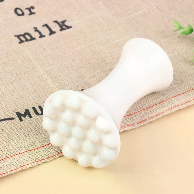 /ACR/White Ceramic Gua Sha For Face Body Massage Tool Body Guasha Board For Relief Massage Face Lift Gua Sha Massager