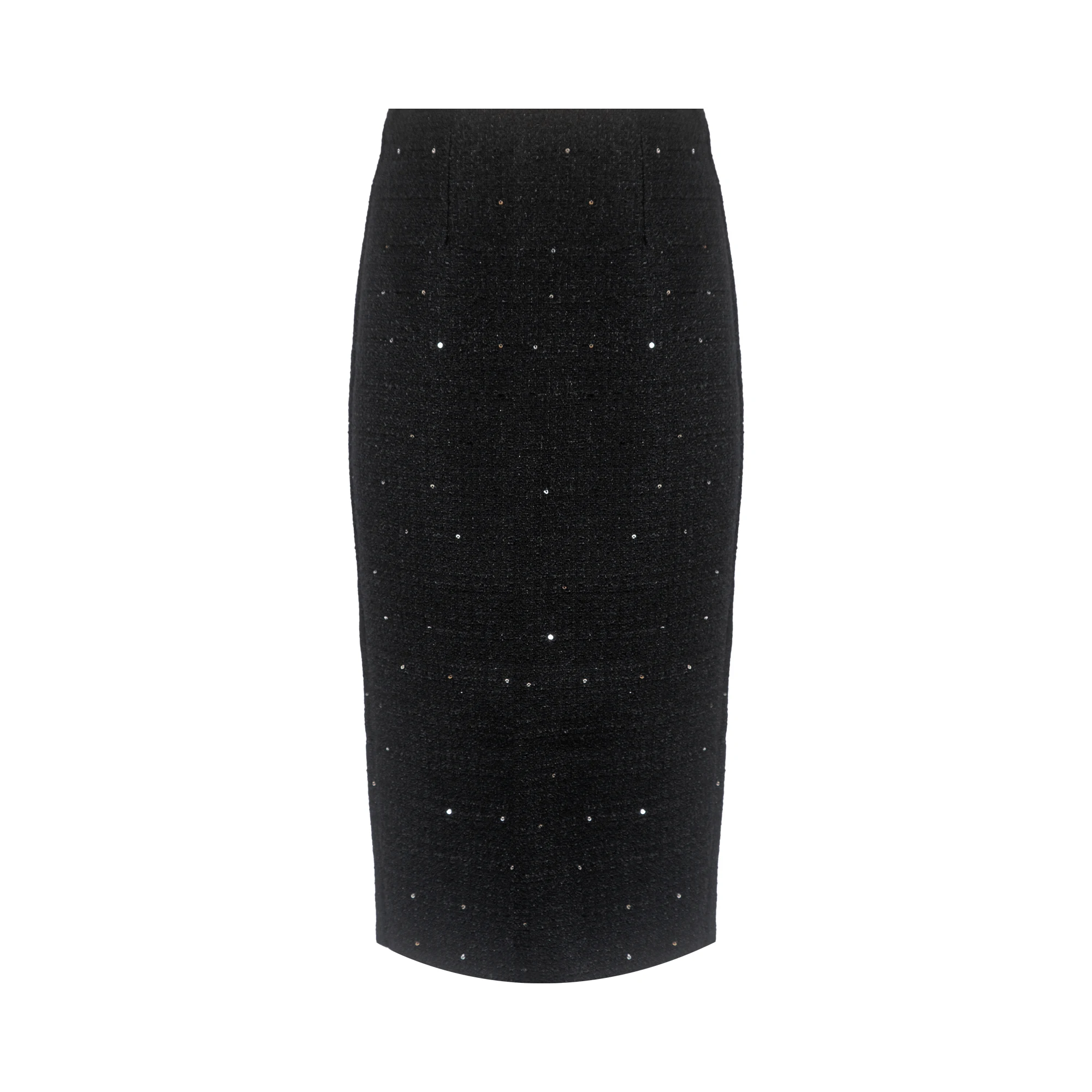 Women Skirts Elegant Solid Long Skirt Hot Stamping Chic Zipper High Waist Slim Skirts Female Fashion Texture Ladies Tight Skirt