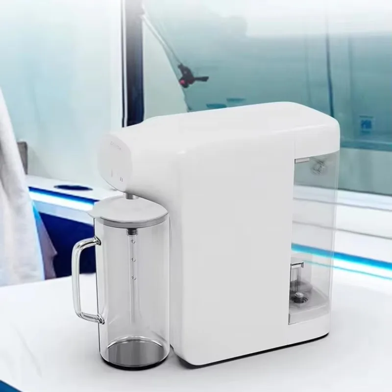 

Household Chilling Reverse Osmosis Water Filter System with Ice-Cube Maker RO Compress Cooling Water Purifier