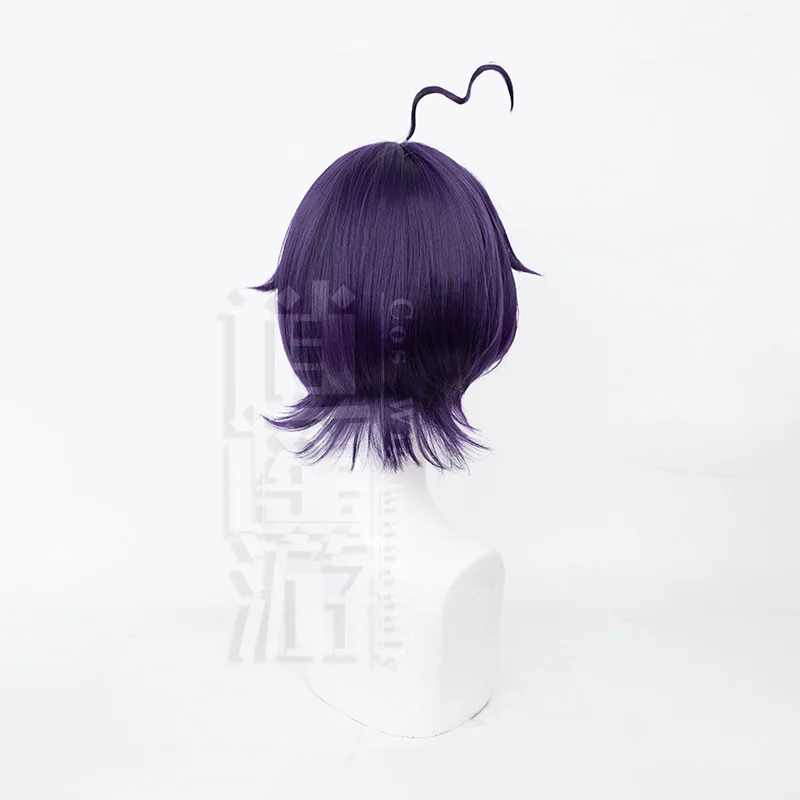 أريد أن أكون فتاة سحرية Tonomori Matoi شعر مستعار تأثيري محاكاة فروة الرأس هدية عيد الهالوين #3