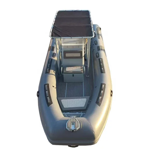 21ft Rib 640 Aluminum RIB ORCA Hypalon/PVC Inflatable Boats for Boat Fishing