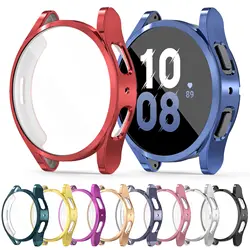 Case for Samsung Galaxy Watch 6 5 4 40mm 44mm Screen Protector Case Full Protection Cover Soft TPU Bumper Frame Accessories