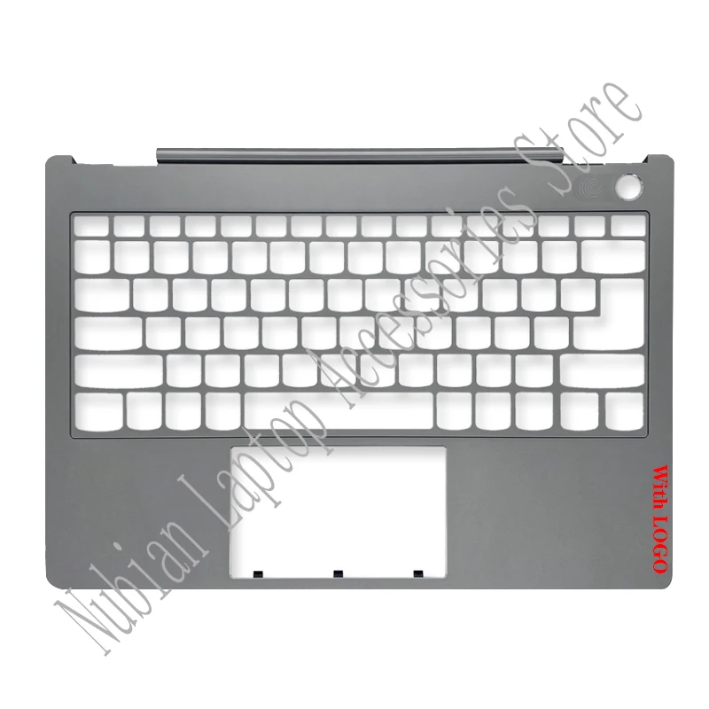 Penutup belakang LCD Laptop baru/Bezel depan/Keyboard sandaran/casing bawah untuk Lenovo ThinkBook 13S 13S-IML 13S-IWL casing Laptop perak