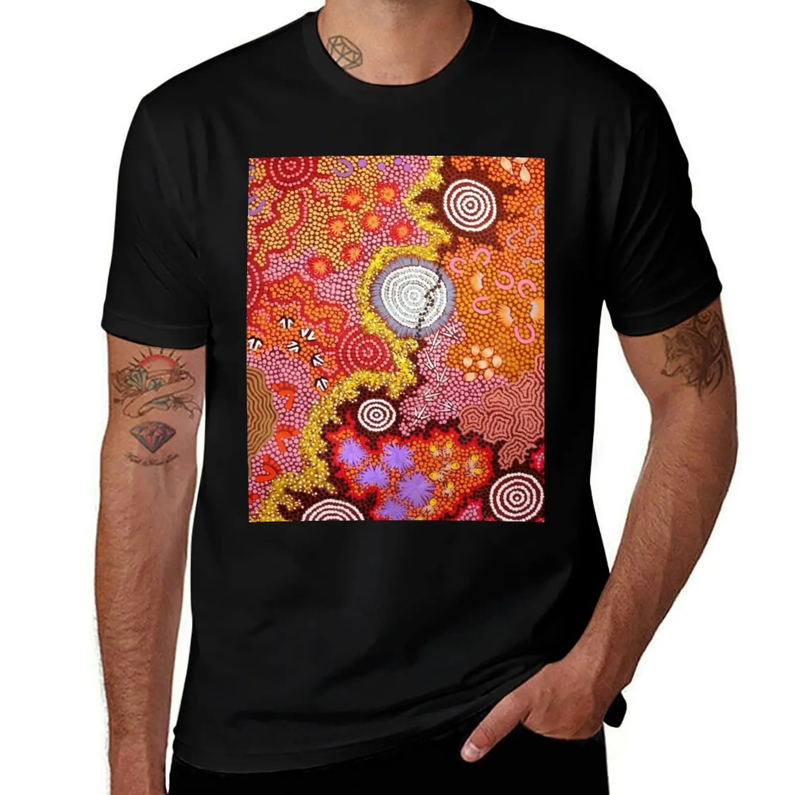 

Australian aboriginal art. T-Shirt g man t shirts for men anime t shirts for man