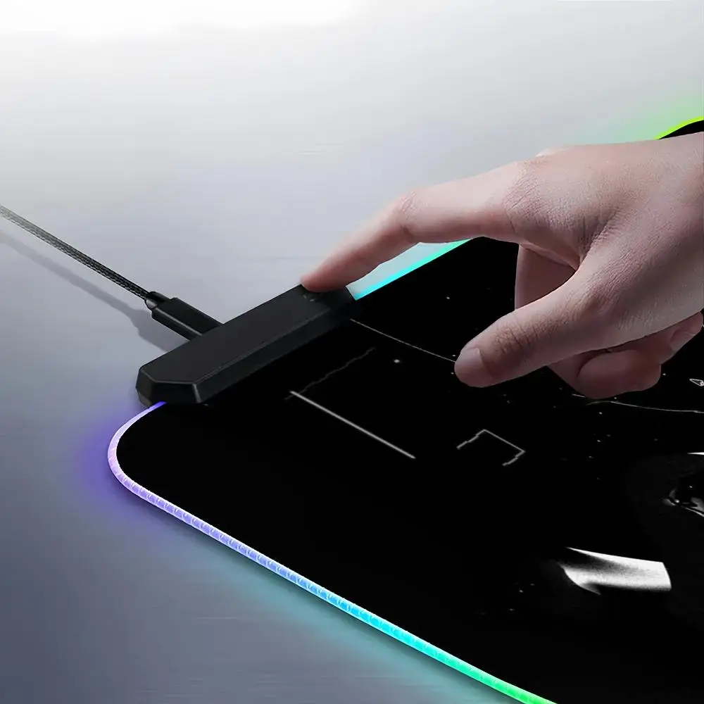 SKYPAD Sora x Yume Mouse Pad RGB Mouse Pad Extended Gaming Keyboard Seven colors LED Mats Large 1000x500mm XXL Gamer