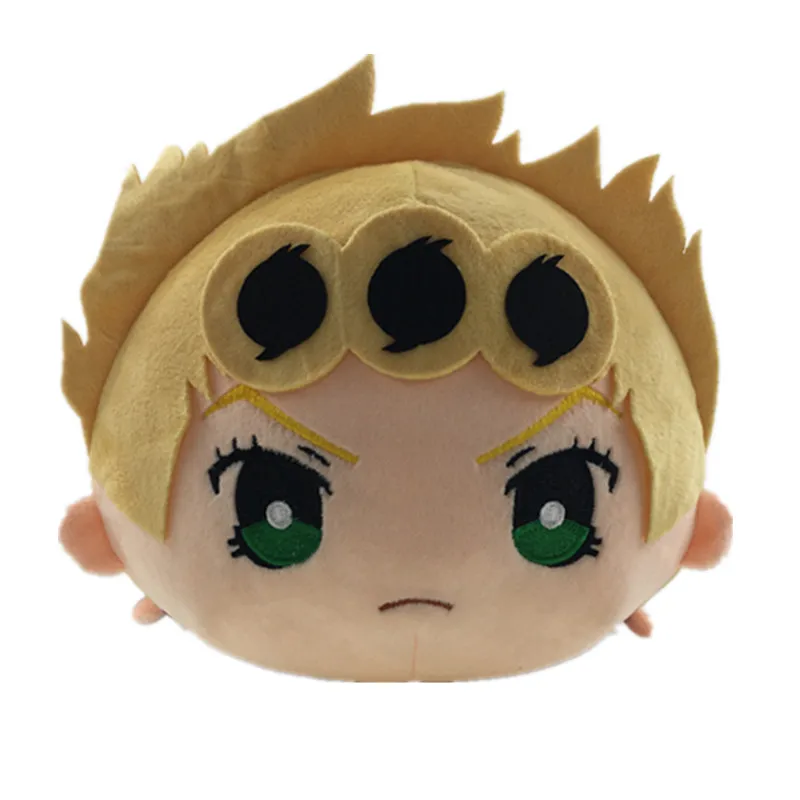 

Anime JoJos Bizarre Adventure Giorno Giovanna 30cm Soft Stuffed Plush Toys Cushion 8911 Birthday Christmas Gift