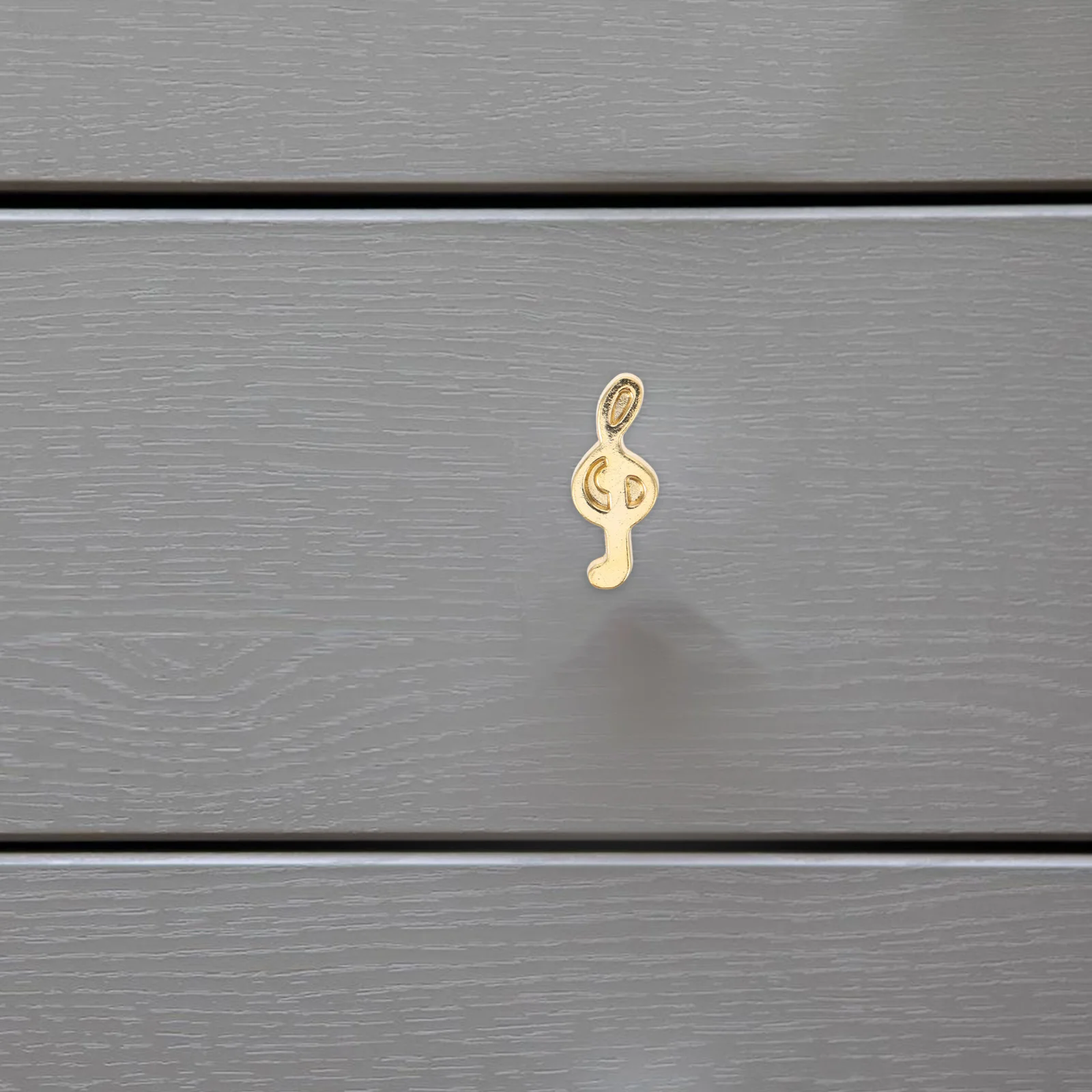 

10Pcs Music Note Drawer Knobs - Sleek Metal Cabinet Pull Handles 5Mm Single Hole for Kitchen Wardrobe Dresser Cupboard Door