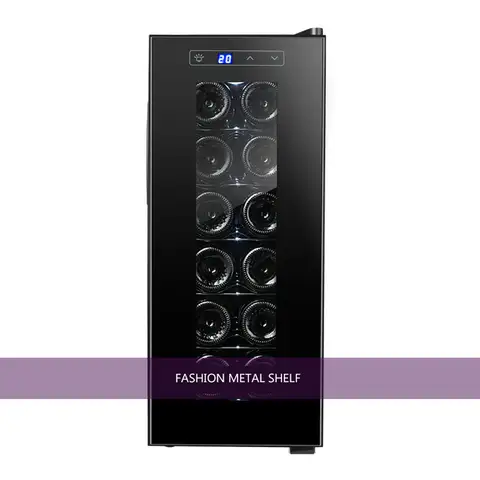 Wijnkast 미니 시가 캐비닛 와인 쿨러, 전자 온도 조절 와인 보관 캐비닛