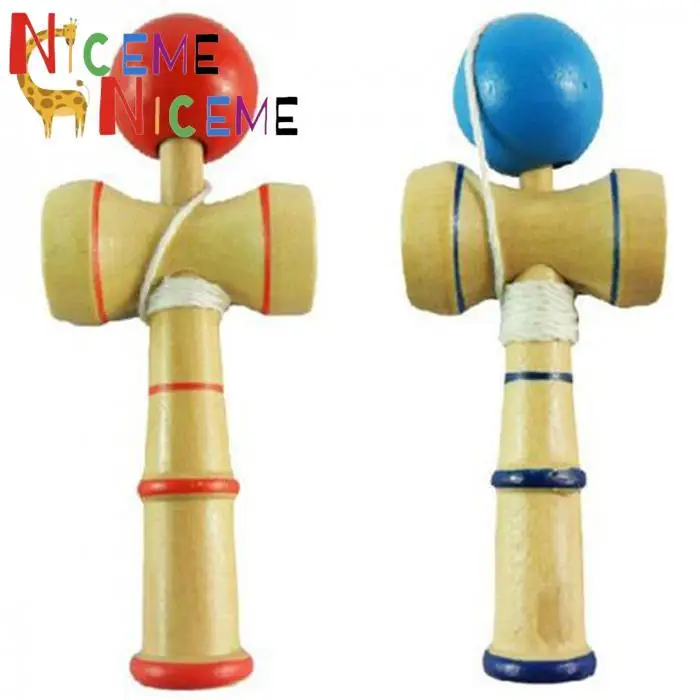 

Japanese Traditional Skillful Juggling Wood Game Balls Kids Wooden Kendama Coordinate Ball Bilboquet Skill Educational Toys Gift