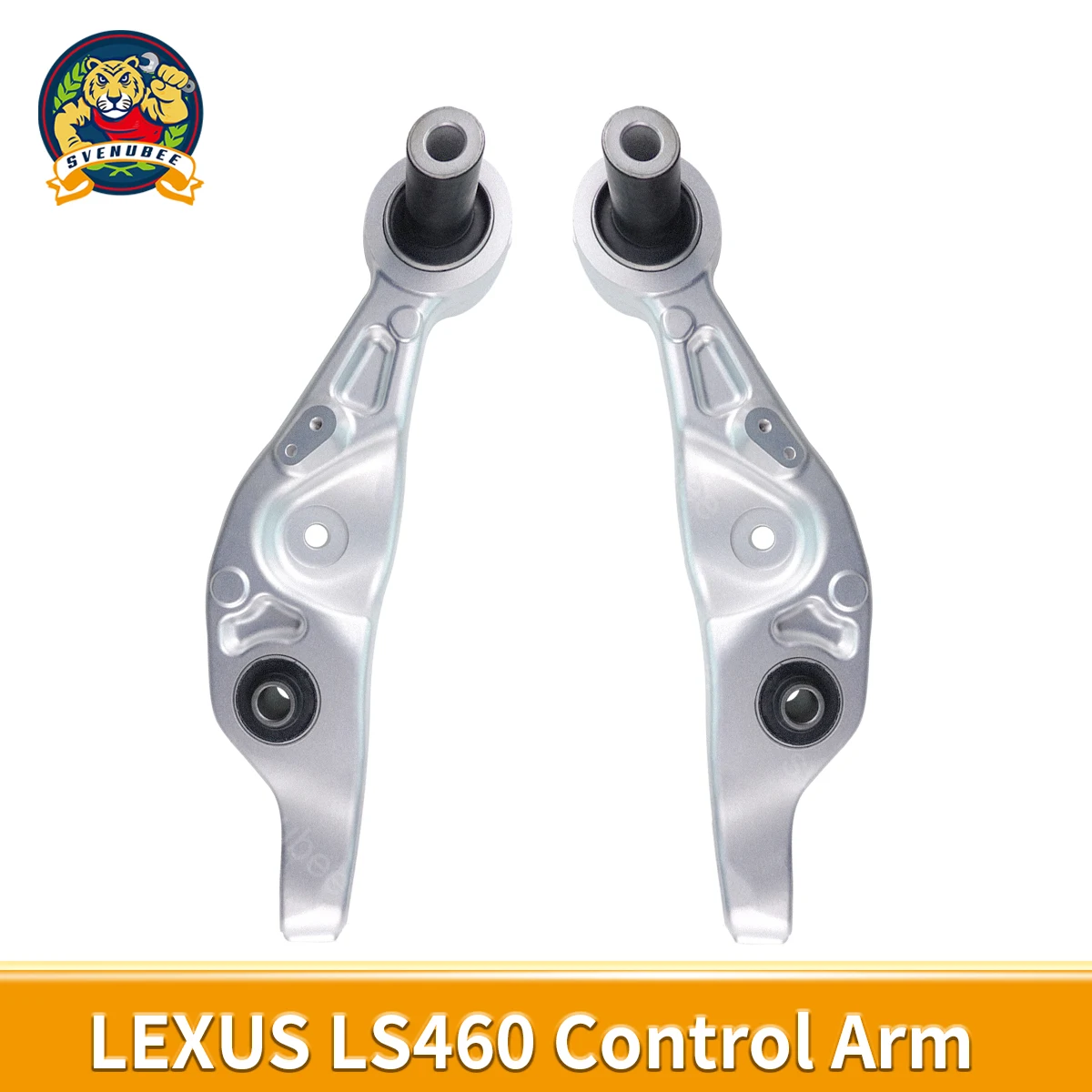 Svenubee Pair of Front Lower Rearward Control Arm Kit for Lexus LS460 RWD 2007 2008 2009 2010 2011 2012 2013 2014 2015 2016 2017