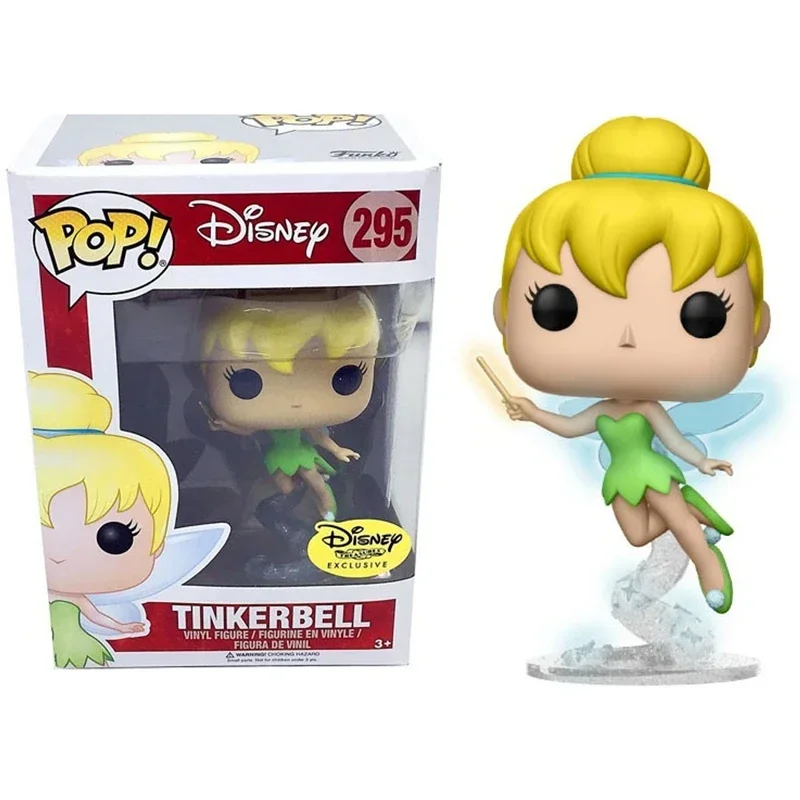 FUNKO POP  Toys TINKERBELL #295 Vinyl Action Figure Dolls Collection Models for Children Toys