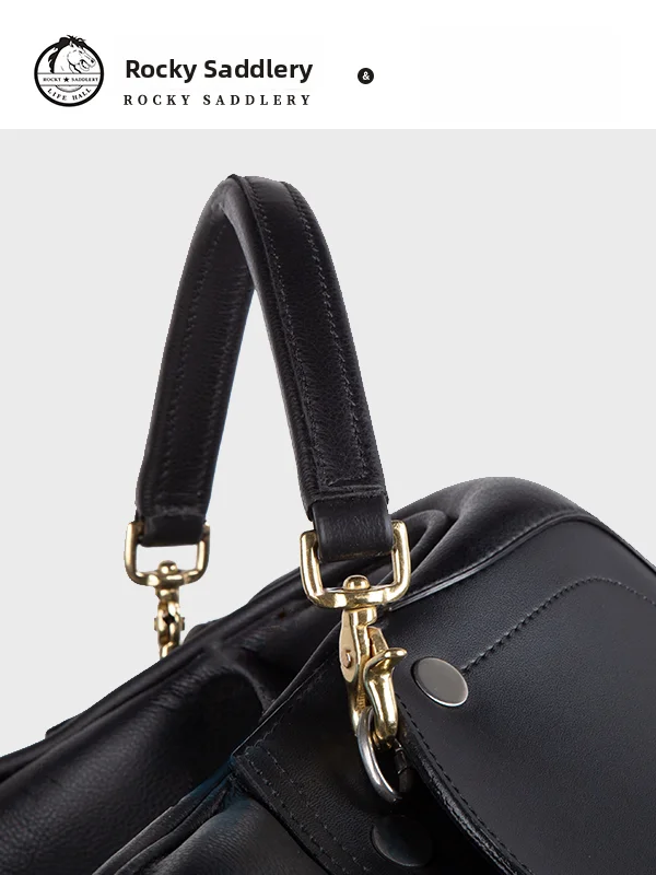cavassion-leather-saddle-horns-copper-buckle-beginners-children's-equestrian-equipment-riding-sport-accessories