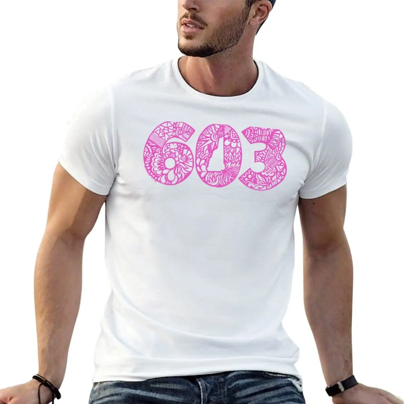 

NH_603_PNK T-Shirt man t shirt summer man t shirt heavy cotton T-Shirt
