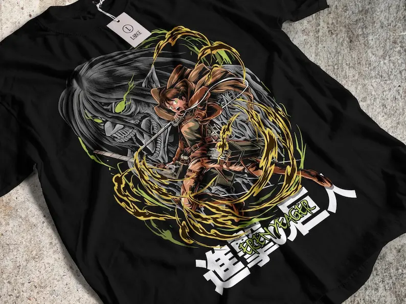 

Eren yeager Shirt, Attack on Titan, Shingeki No Kyojin