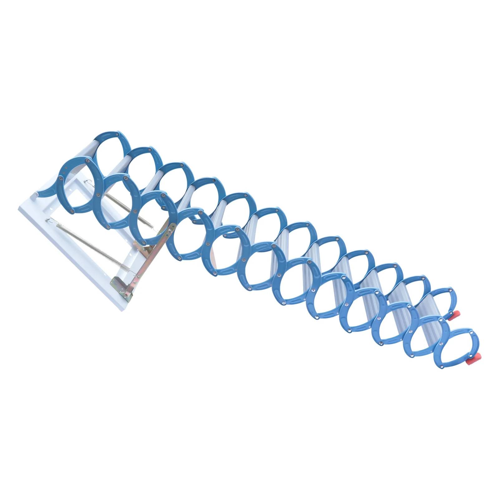 บันไดพับติดผนังสำหรับห้องใต้หลังคา ความสูง 9.5-10.17 ฟุต