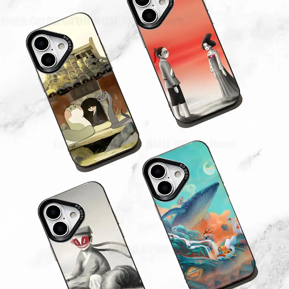

Yao Chinese Folktales Phone Case For IPhone 17 16e 16 15 14 13 12 Pro Max X XR XS MAX Back Cover