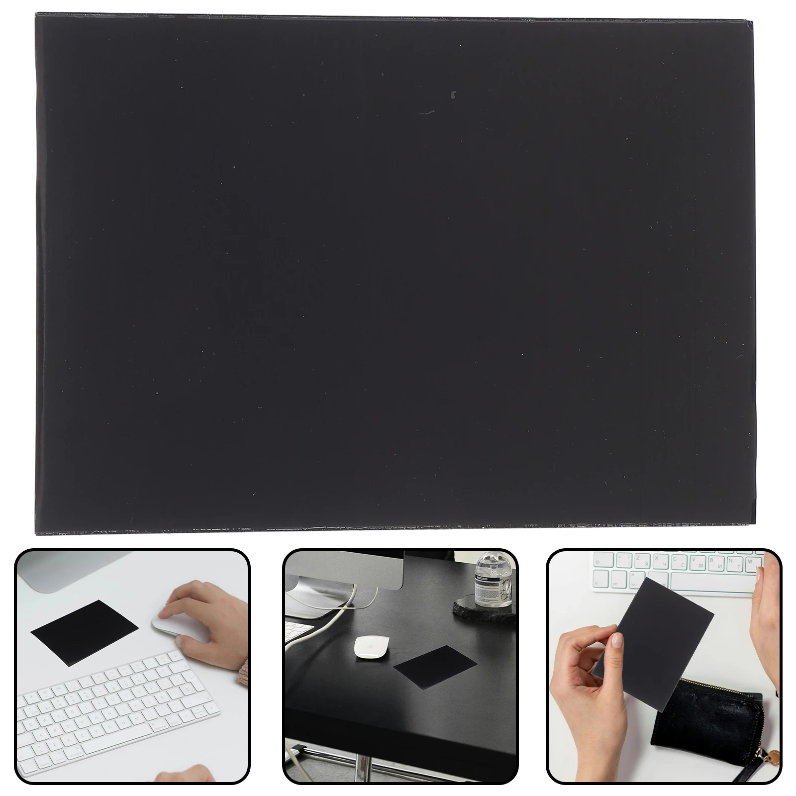

Mousse Mouse Foot Pad Office Pads Sticker Black Fabric Patches Self Adhesive