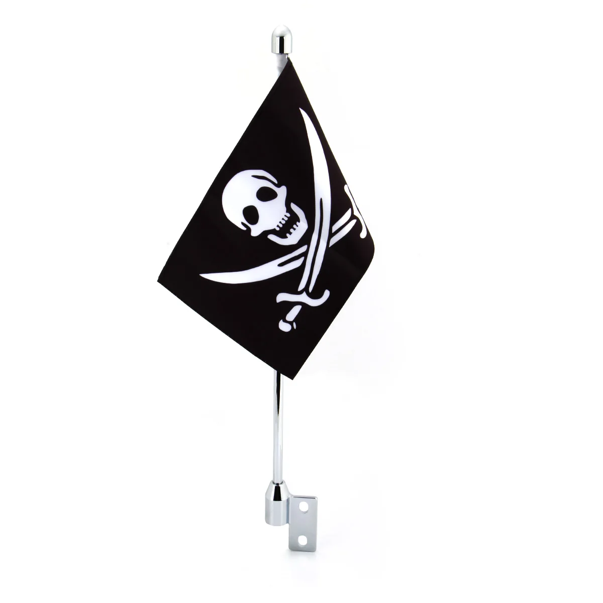 16.5cm * 28cm flag and flagpole Motorcycle flag suitable for Harley Honda Kawasaki Indian chief Heima