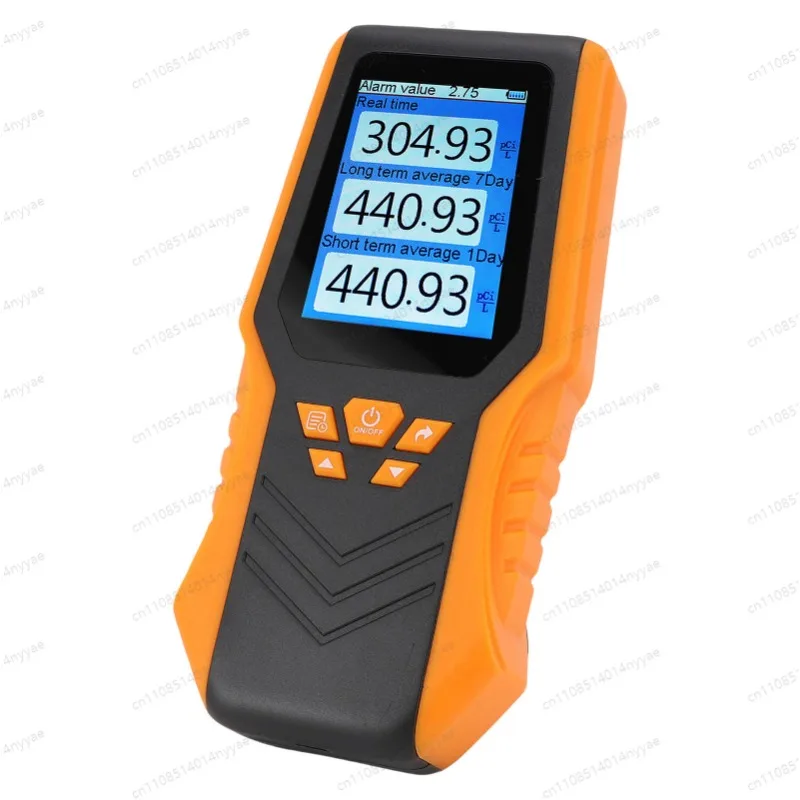 LCD Display Digital Radon Detector Handheld Radon Test Kit Accuracy Real Time Long Short Term Average for Home School