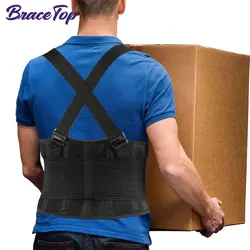 Back Brace Lower Lumbar Support for Heavy Lifting - Lower Back Support Belt - Adjustable Back Belt for Workout,Waist Pain Relief