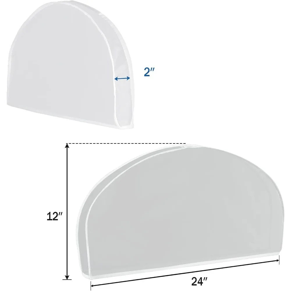 Capas respiráveis para cabides com reforço para ternos e vestidos