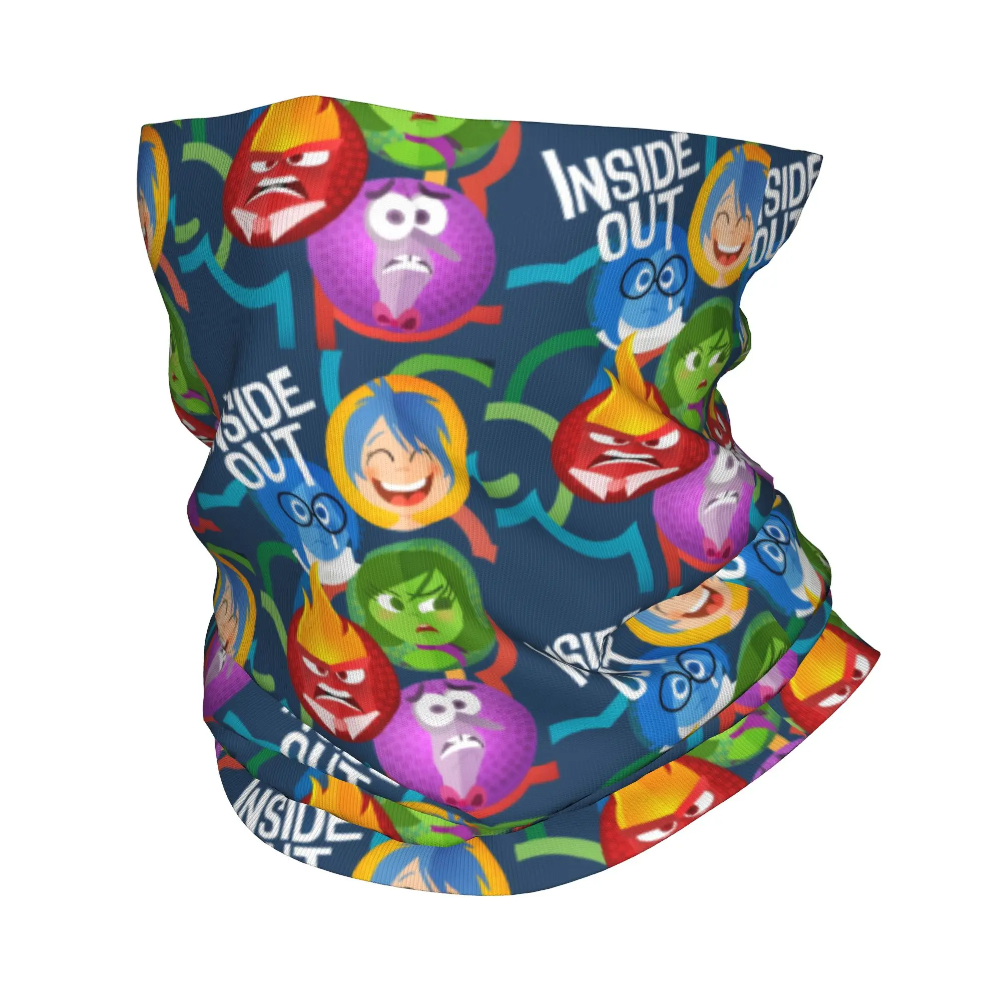 

Многофункциональный головной убор-балаклава с защитой от УФ-излучения, в стиле мультфильма «Наружу, туда!», для мужчин и женщин, в виде милой банданы-шарфа на шею