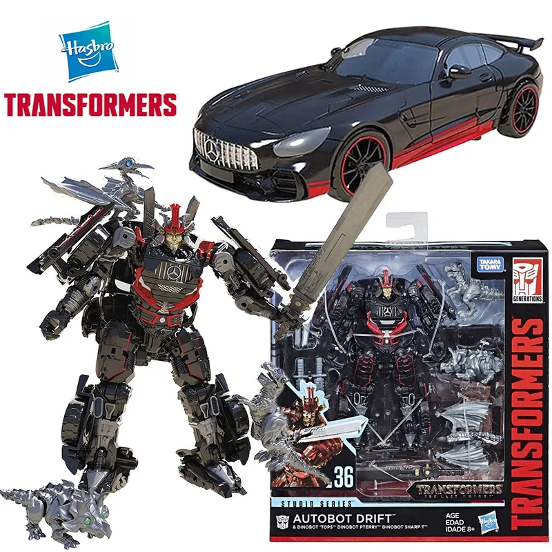 Hasbro Transformers Studio Series SS36 Autobot Drift & Dinobot Deluxe Class Original Action Figure Model Toy Gift Collection