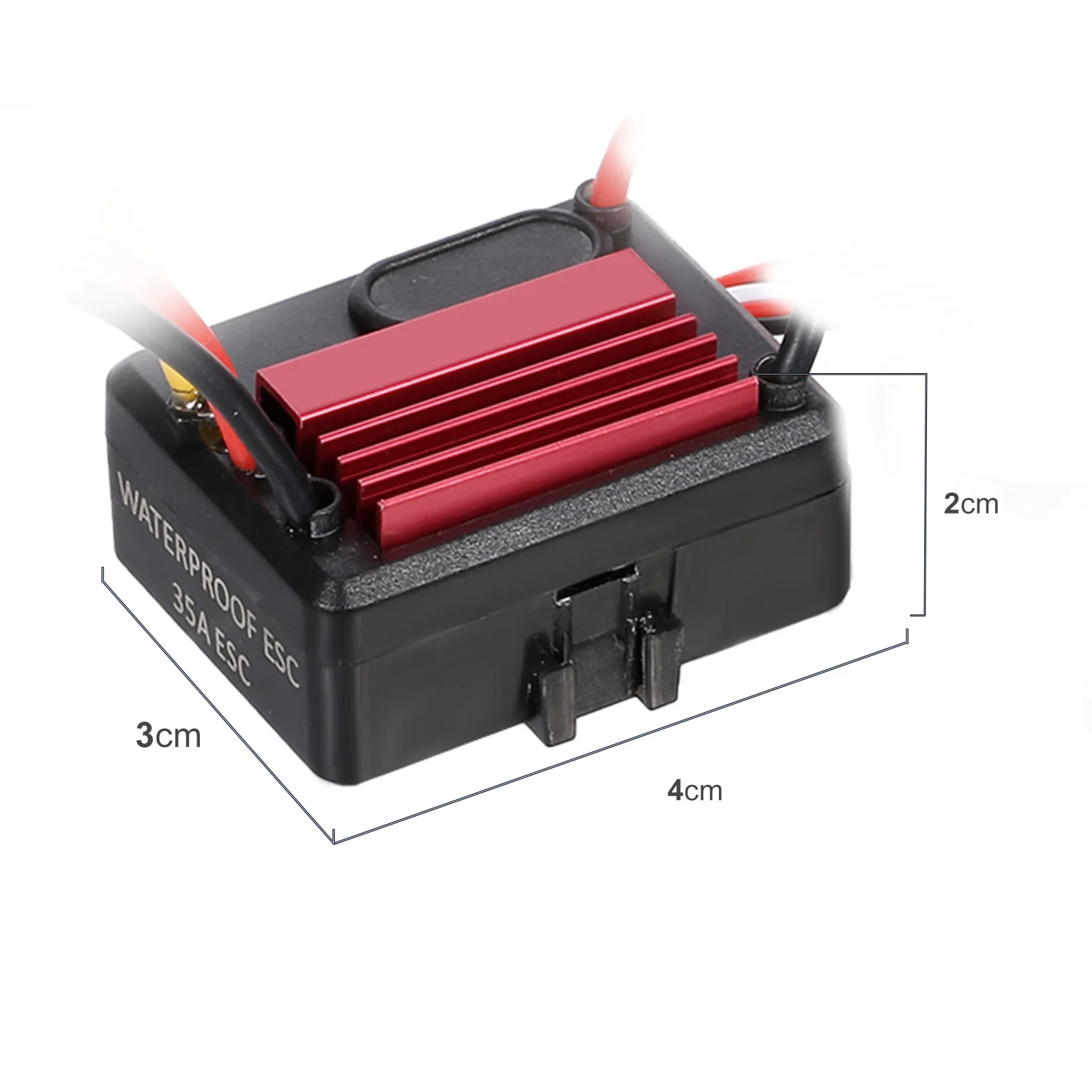 GOOLRC 35A Bezszczotkowy elektryczny regulator prędkości ESC do samochodów ciężarowych 1/16 1/18 RC