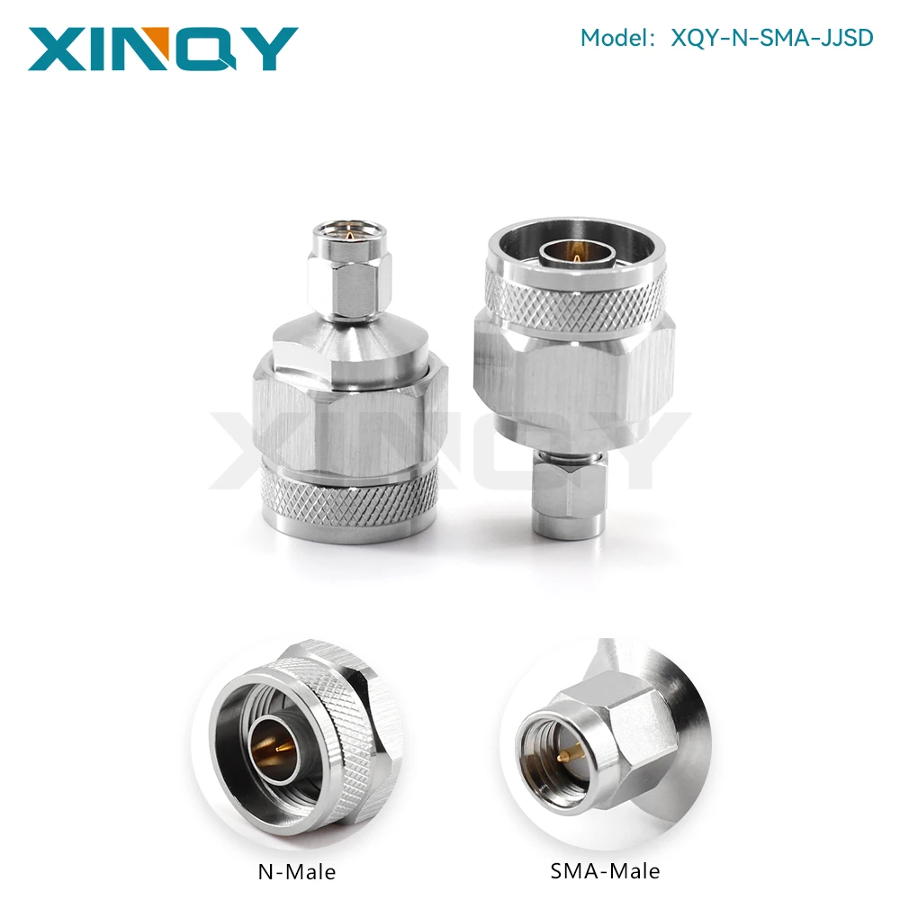 XINQY N to SMA Coaxial Adapter JJ/JK/KJ/KK 18GHz Network Analyzer RF Connector