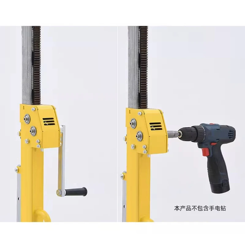 Drywall Lift แผงรอก Dry Wall Rolling แผง, 4 M/5 M Sheetrock Lift Drywall Lift Heavy Duty Lifter, เครื่องมือก่อสร้าง