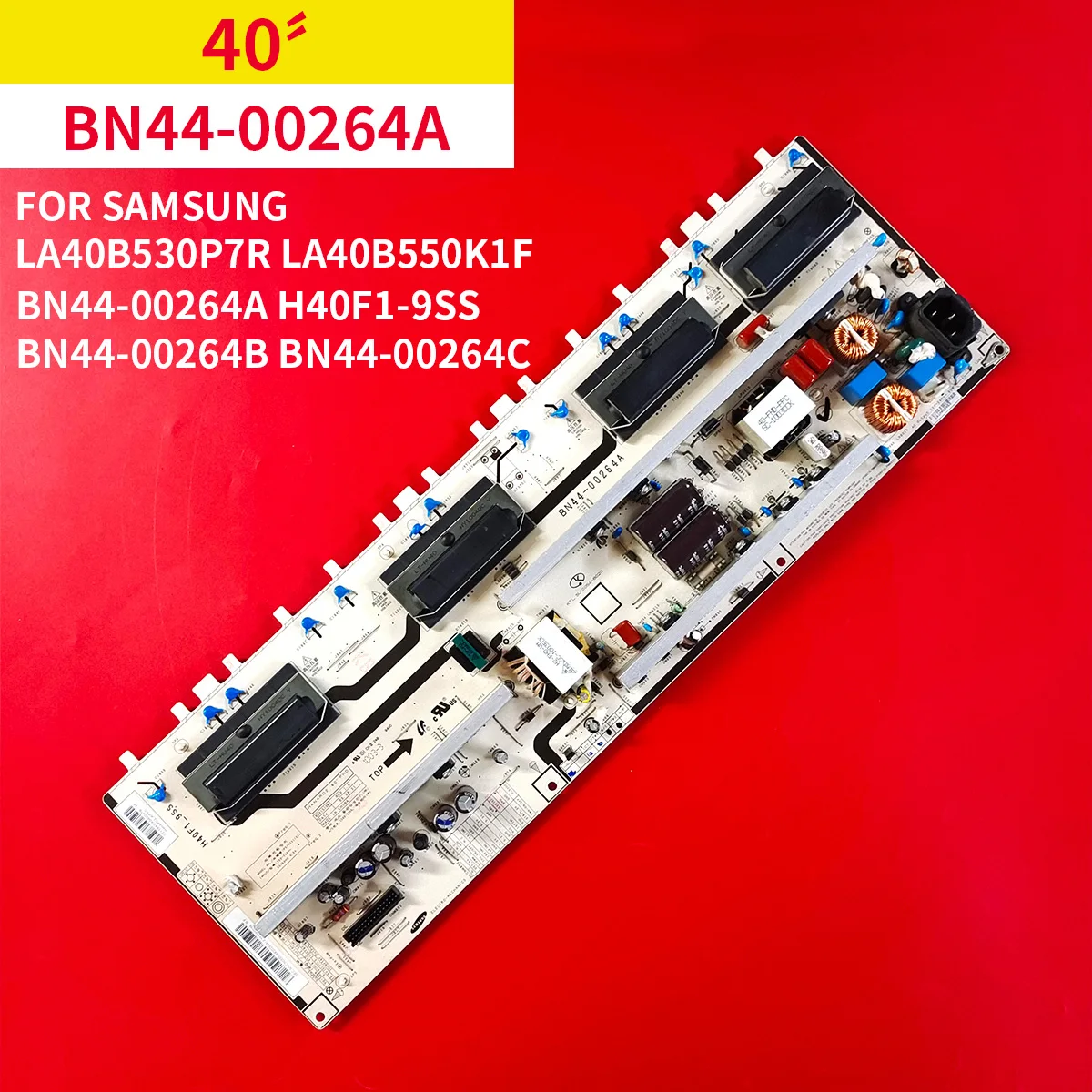 100% Original Bom Teste Placa De Potência BN44-00264A H40F1-9SS BN44-00264B BN44-00264C para Samsung LA40B530P7R LA40B550K1F