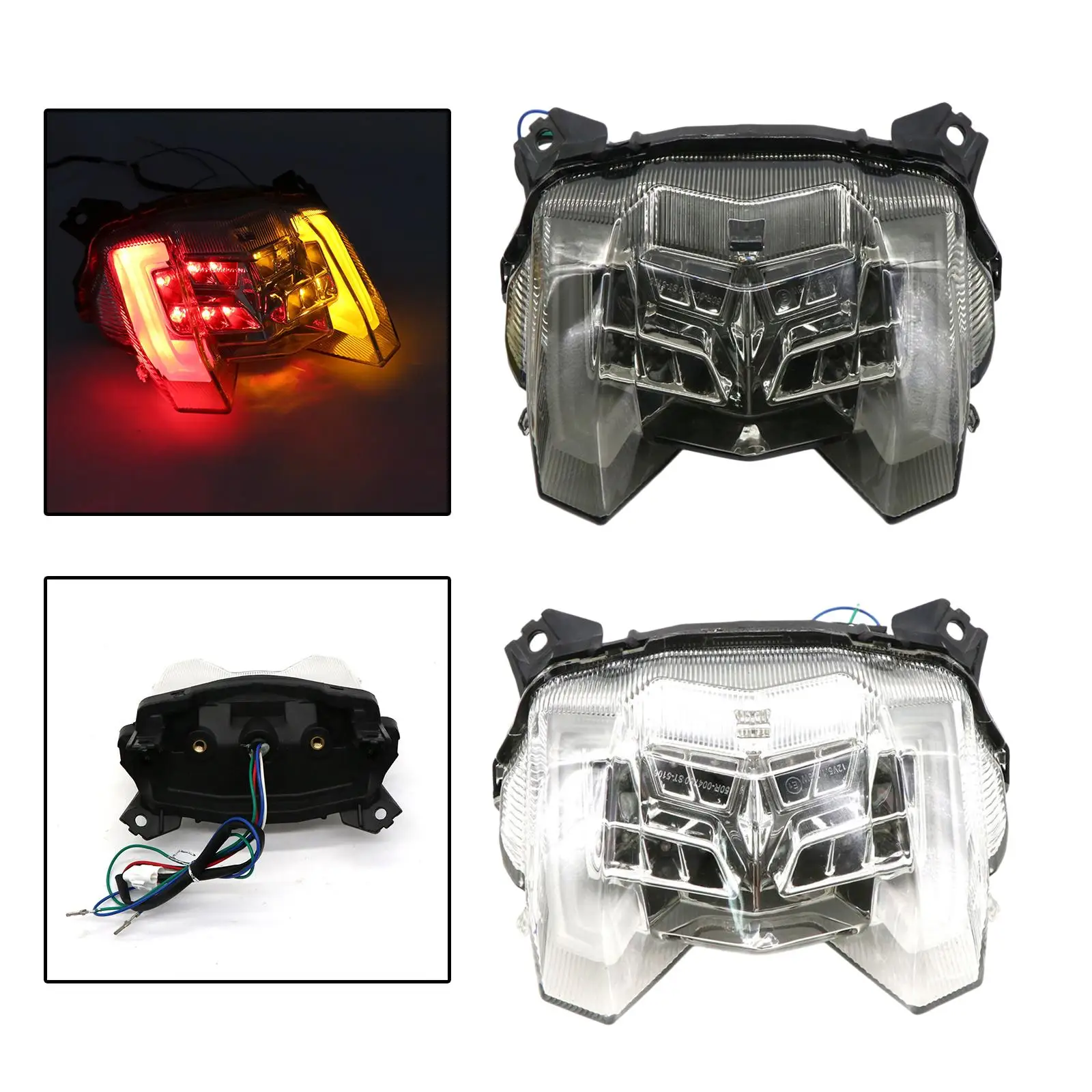 

Motorcycle Rear Tail Light Running Light Compatible for MT-09 2017-2020