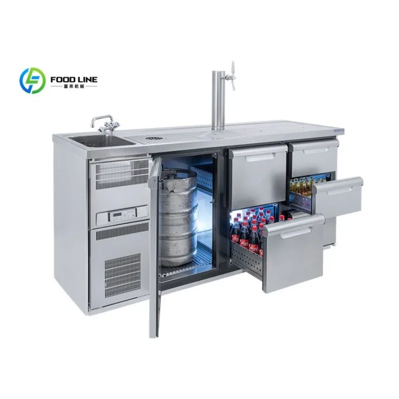 Custom Party Beer Filling Machine Portable Manual Draft Beer Dispenser Bar Outdoor Keg Filler Stainless Steel Leak-Proof Tool