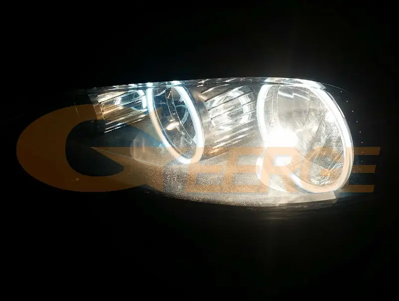 Dla Alfa Romeo 147 2005 2006 2007 2008 2009 2010 Doskonały zestaw Ultra Bright CCFL Angel Eyes Kit Halo Rings Akcesoria samochodowe — zdjęcie 6