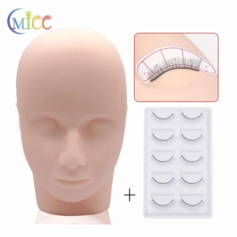 

Training Lash Mannequin Head Supplies Professional Practice Eyelash Mannequin Head For Lashes Extension